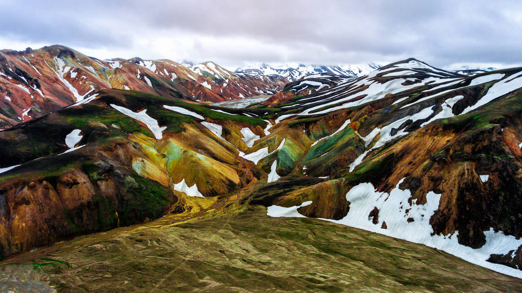 Landscape of Landmannalaugar Iceland Highland
