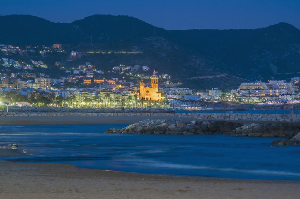 ʥ÷ʥؿãsant bartomeu i santa tecla church in sitges