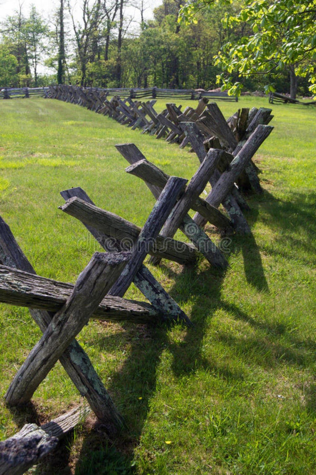 buck rail fence-