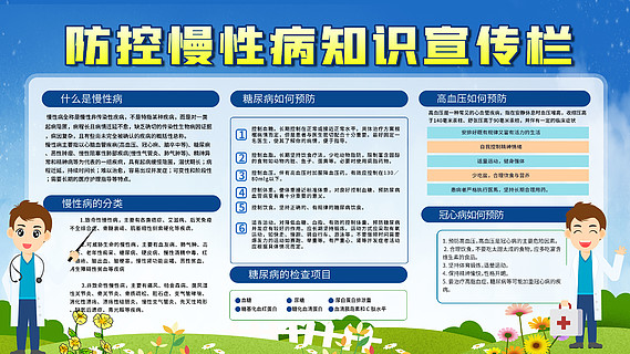 5d防控慢性病知識宣傳欄慢性病預防宣傳欄簡約世界預防自殺日海報交通