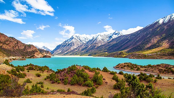 8k延时西藏高原雪山湖泊自然风光