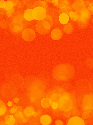 橘色质感颗粒粒子圆圈颗粒简约创意光粒背景