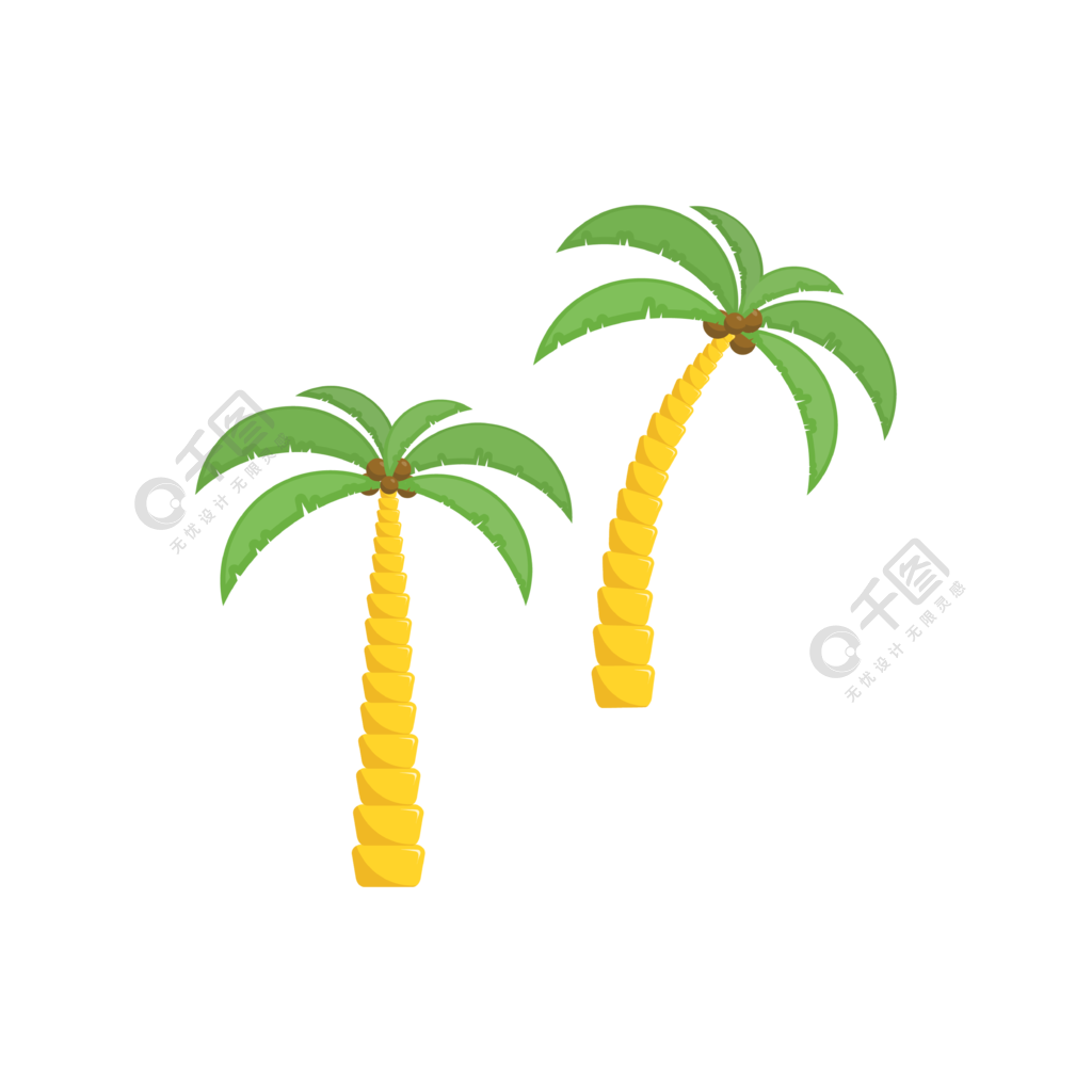 夏天夏季热带植物椰子树素材免费下载 - 觅知网
