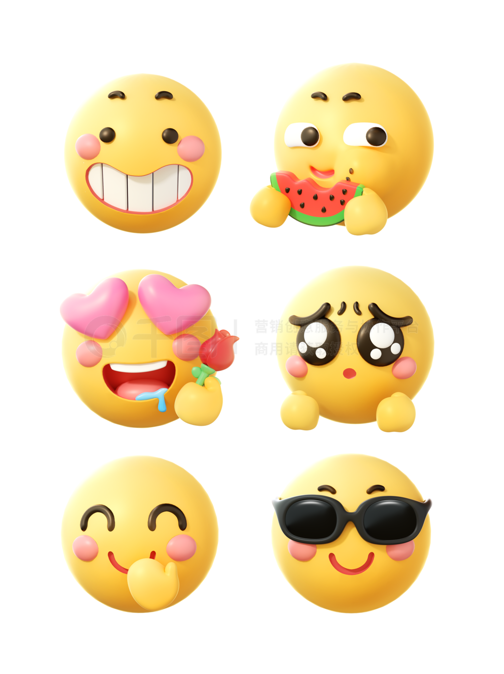 3DͨȤζɰemojiװα