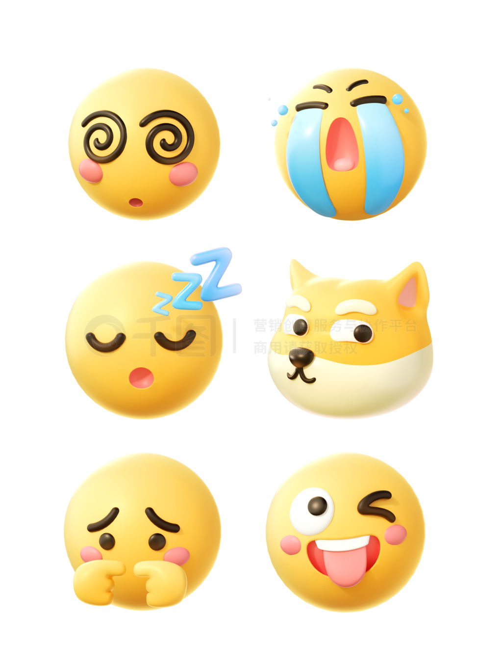 3DͨȤζɰemojiװα