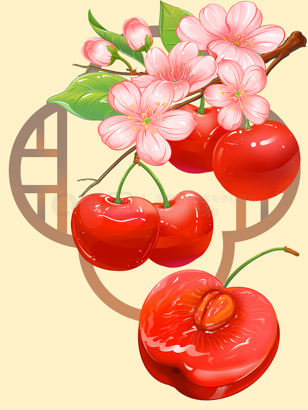 ӣڳӣcherryװ廭