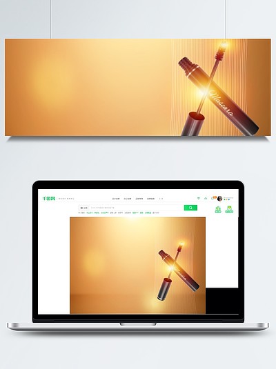 化妆品直通车主背景1144692343金色时尚钻石闪亮化妆品背景2982343147