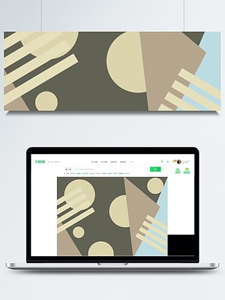 抽象几何组合背景