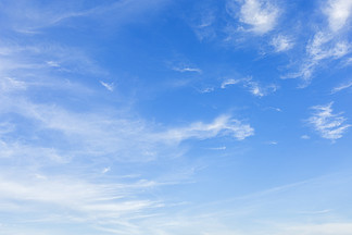 蓝蓝的天空背景纹理与白云