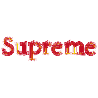 supreme艺术字图片