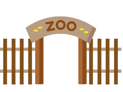 动物园的大门怎么画图片