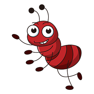 ant clipart欢迎表情红色蚂蚁