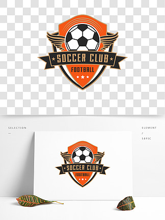 翅膀冠军球队足球运动队徽章标志