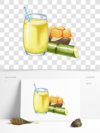 画元素039甘蔗汁甘蔗风景图片甘蔗图片甘蔗种植图片甘蔗汁海报甘蔗地