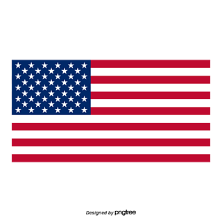 美国的国旗卡通图片