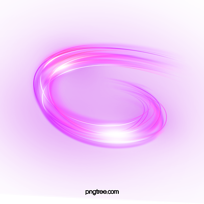 紫色立体渐变光效果线
