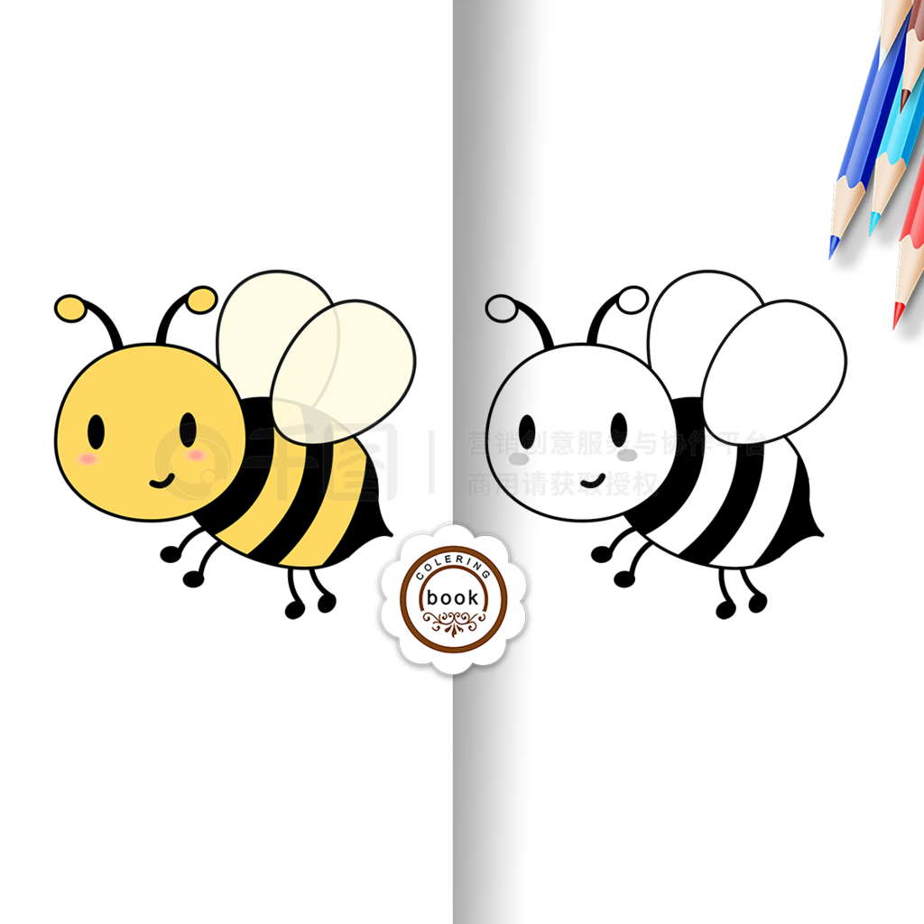 honeybee clipart black and white С۷