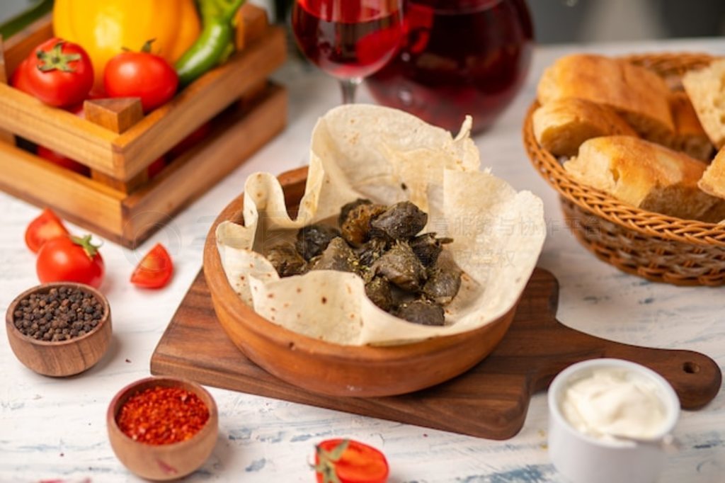 Ҷ⡢׷ݡУƣ lavash yarpag dolmasi, yaprak sarmasi