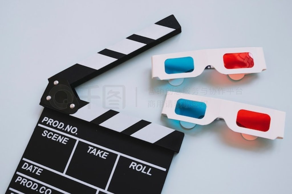 Clapperboard  3d ۾