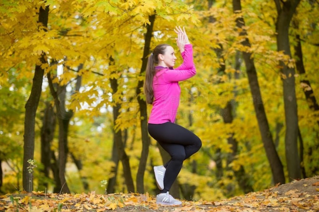 ٤Garudasana 