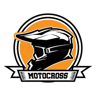 越野摩托车标志
