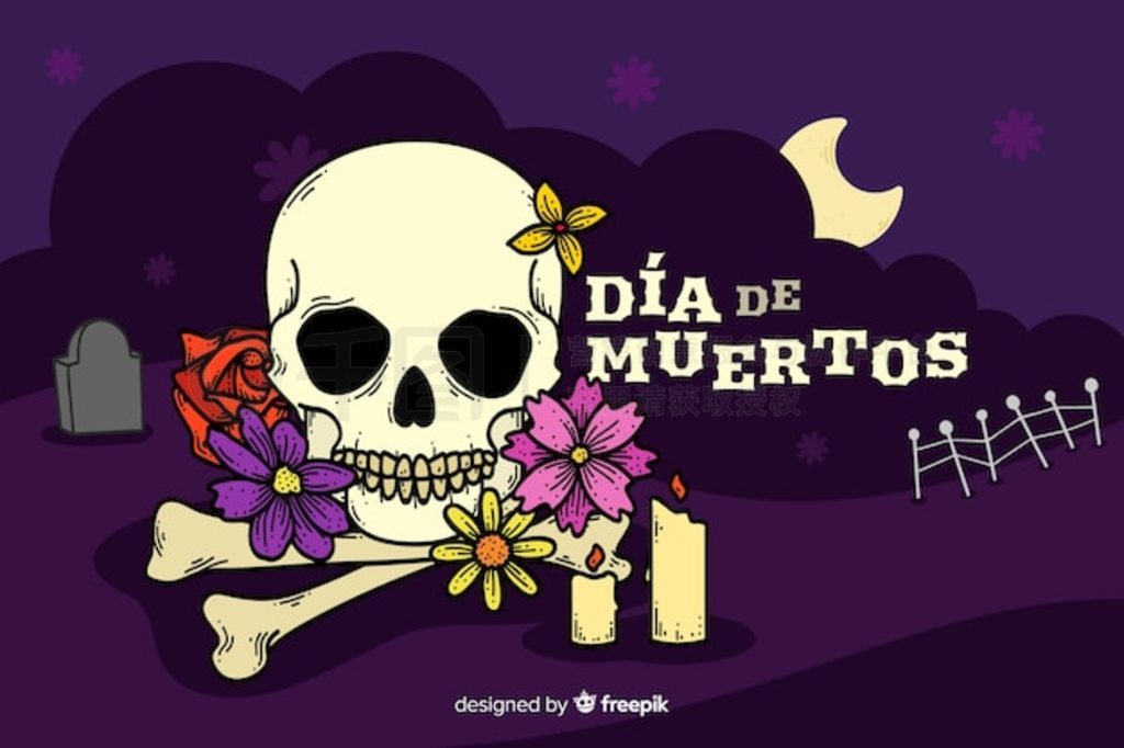 ֻ汳 D a de muertos 