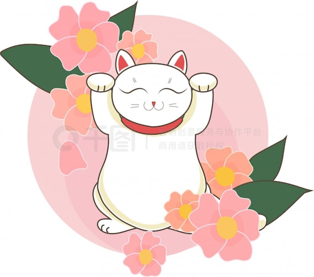 Maneki neko / neco ձӣ (sacura) ͻ䣬һֻè͹צձ˷ţʸͼ