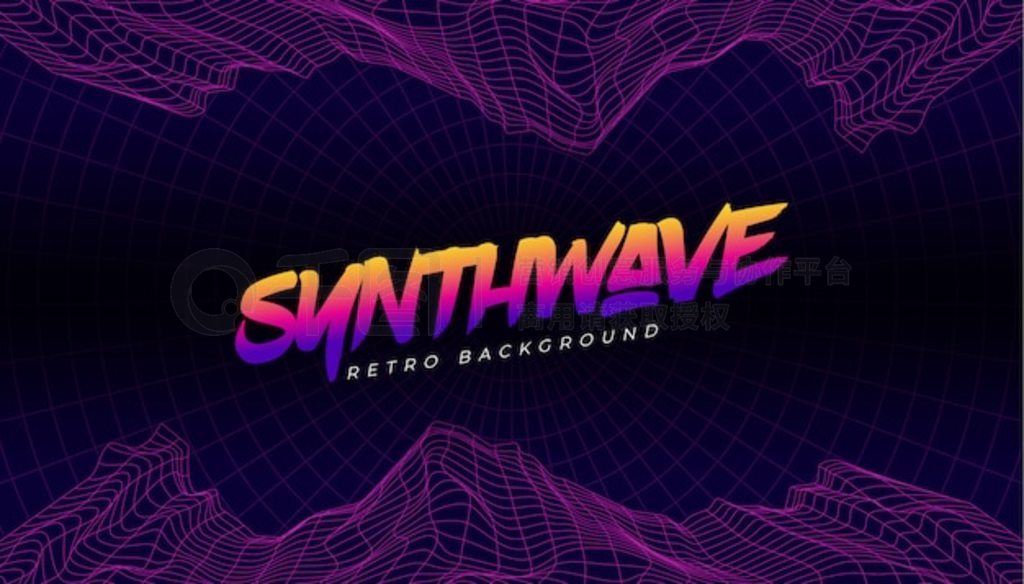 Synthwave 3D 羰 80 