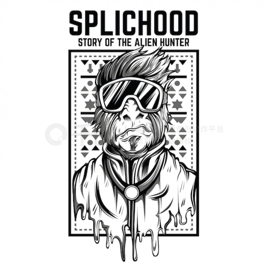 Splichood Ӻڰײͼ