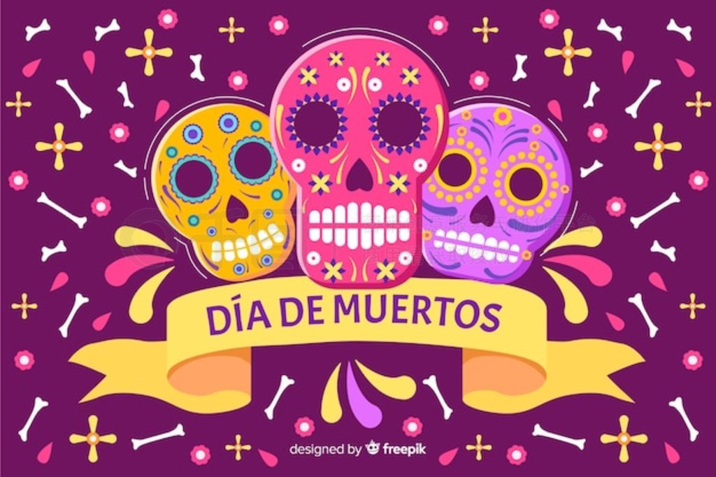 ƽ d  de muertos 