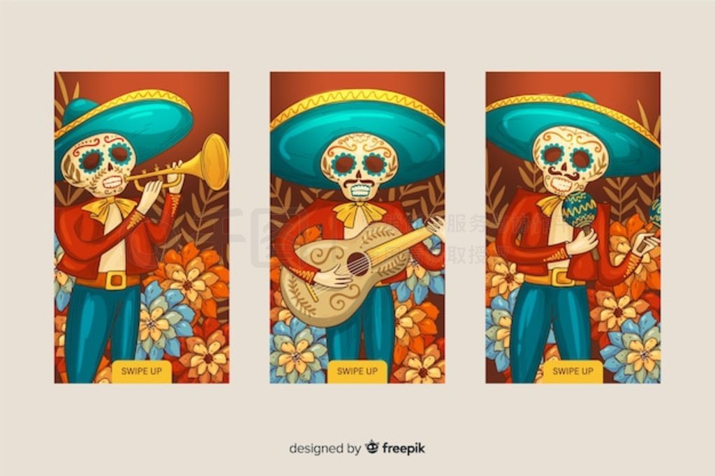 D de muertos Instagram ¼