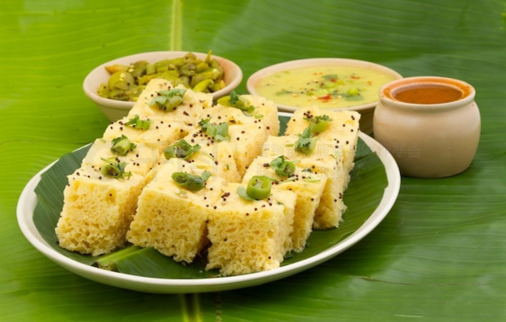 żʳ khaman dhokla