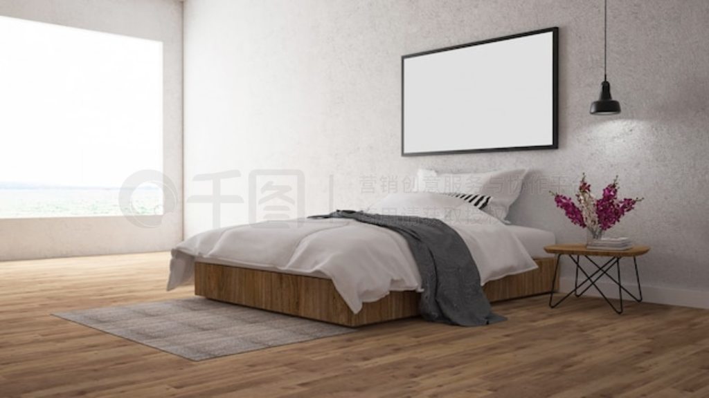 ִ Loft Bedroom.3D Ⱦͼ