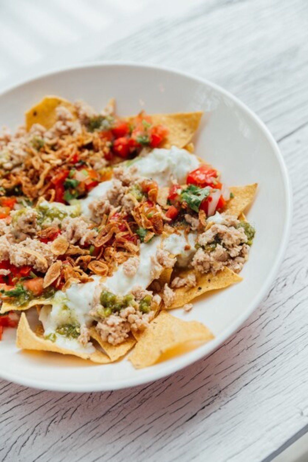 Fusion food Soboro Chicken Nachosʽ䷬ɯɯӴ