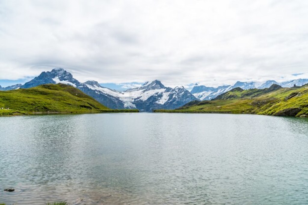 ʿֵ¶߶µ Bachalpsee  Schreckhorn  Wetterhorn