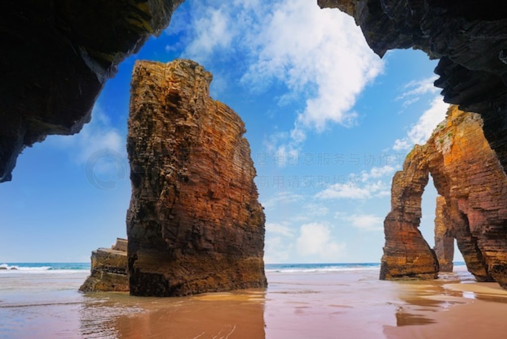 Playa las catedrales Catedrais ̲