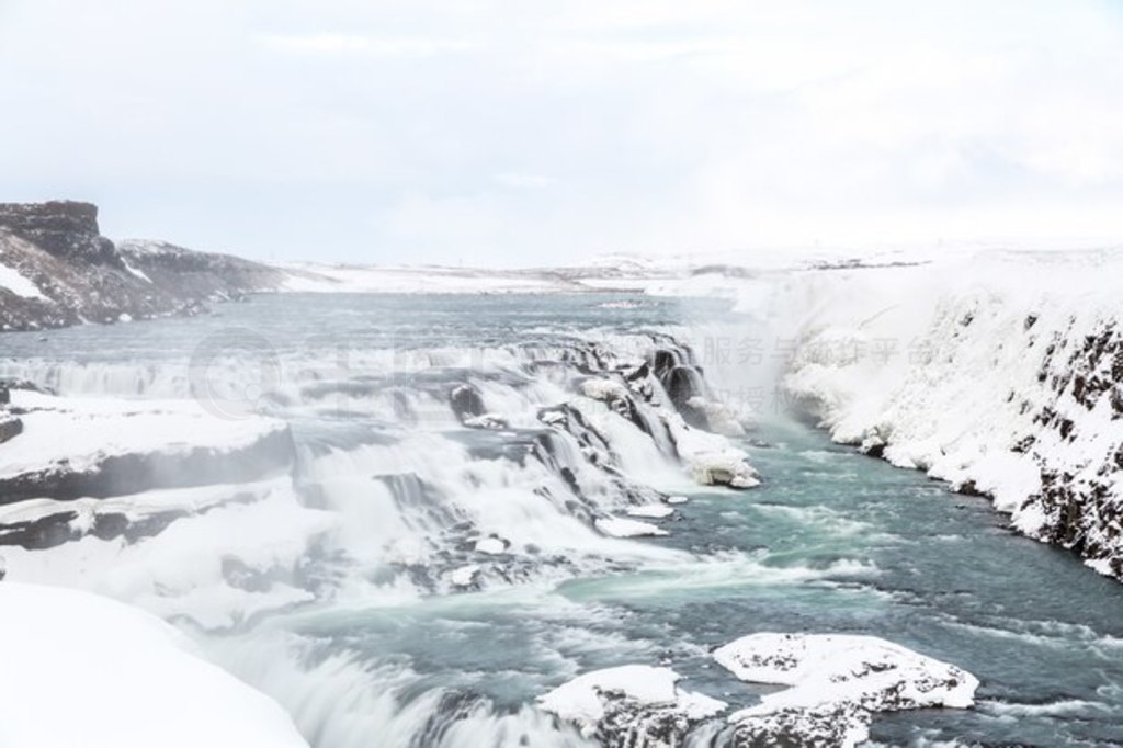 Gulfoss Waterfall  