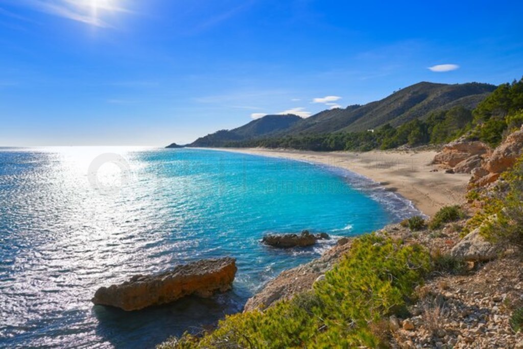 Playa Illot del Torn Ametlla de mar ̲