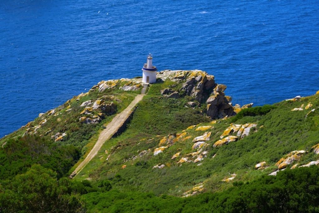 Islas Cies Ⱥ Faro da Porta ά