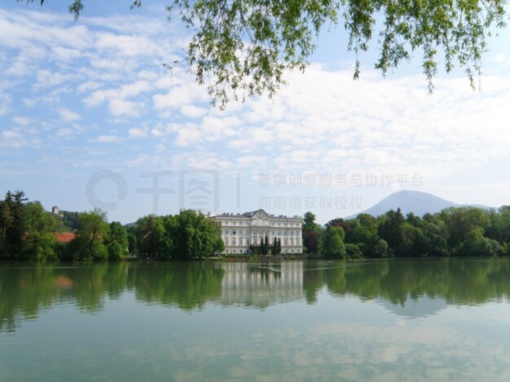 µı Leopoldskroner Weiher  Schloss Leopoldskron 