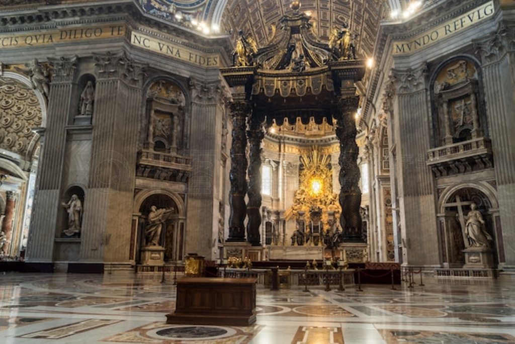 ʥ˵ôԲ (Basilica di San Pietro) ٸԳǣڲ