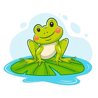 雨水惊蛰春分节气3d昆虫青蛙污阿蛙表情包卡通小青蛙可爱表情配图儿童