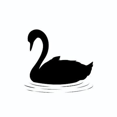 黑天鹅小符号图片