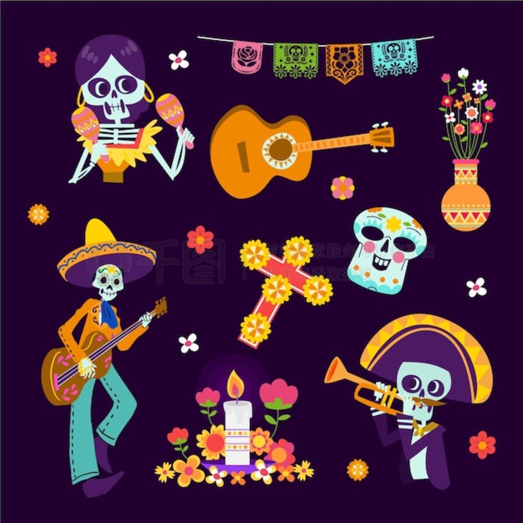 ƽַԪؼ dia de muertos ףɫIP