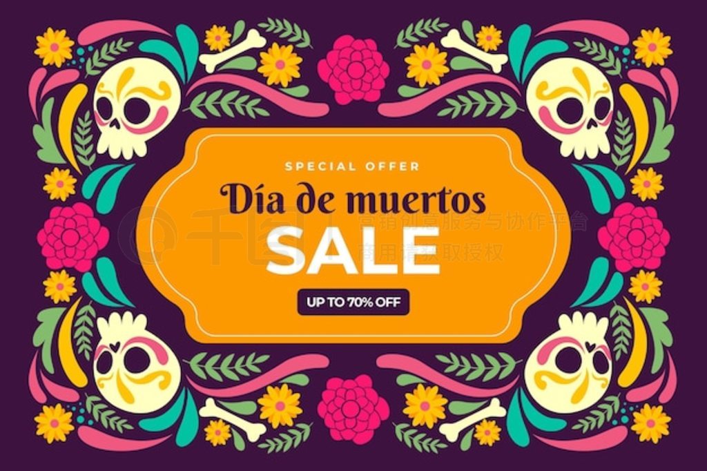 ƽ dia de muertos ۱