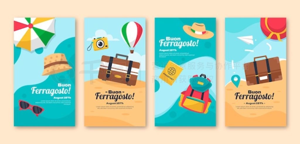 Flat ferragosto instagram ºϼ