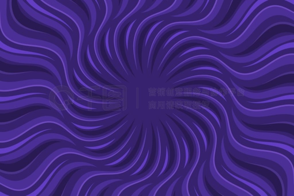 平紫色漩涡背景