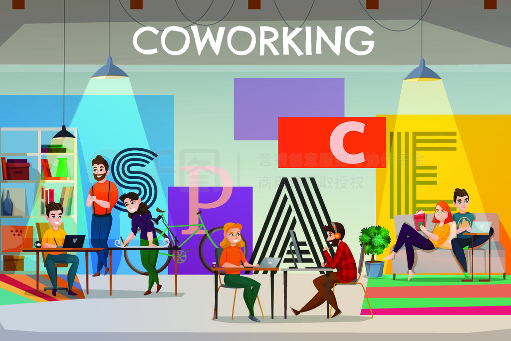 ıCoworkingɳƽ¶쳡ڲַ֤ſռ