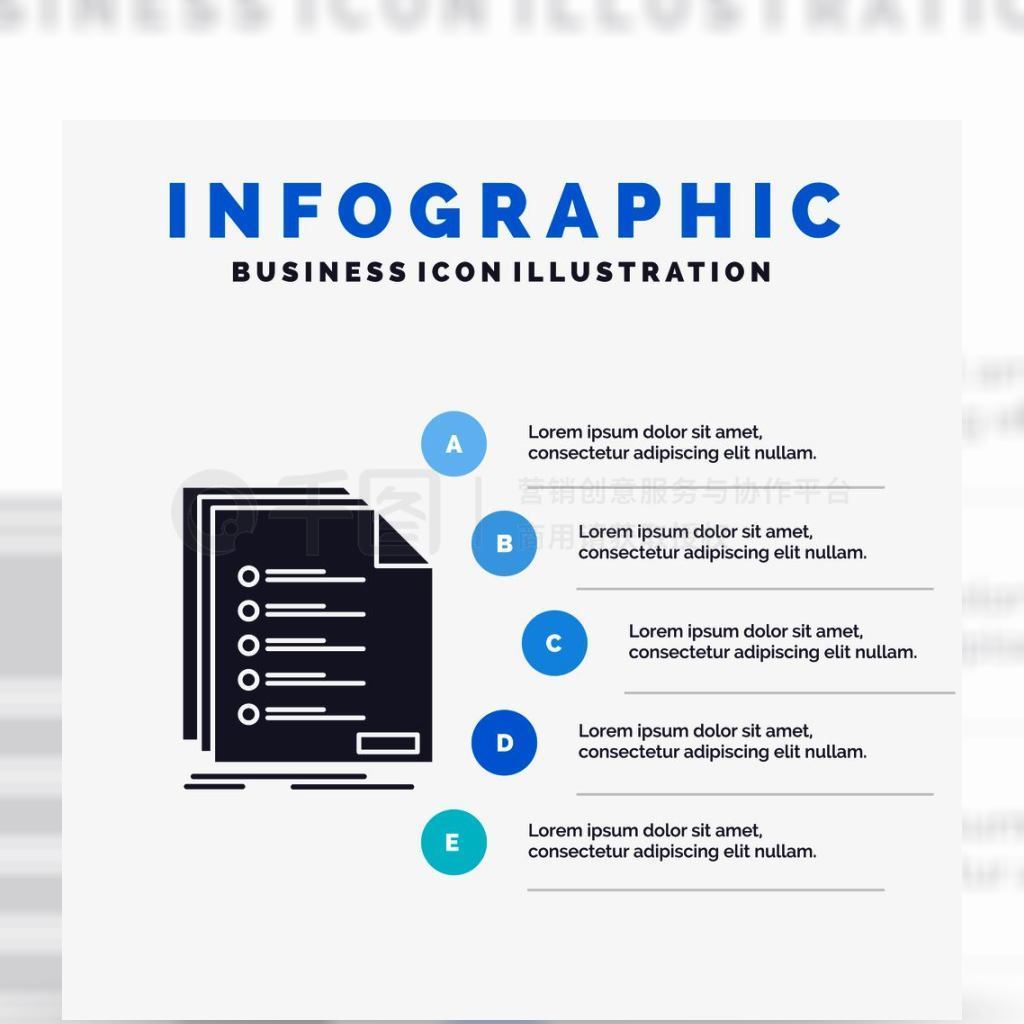 飬鵵ббעվʾĸϢͼģɫinfographicʽȾý֤GlyphɫȾýEPS10ժҪģ屳