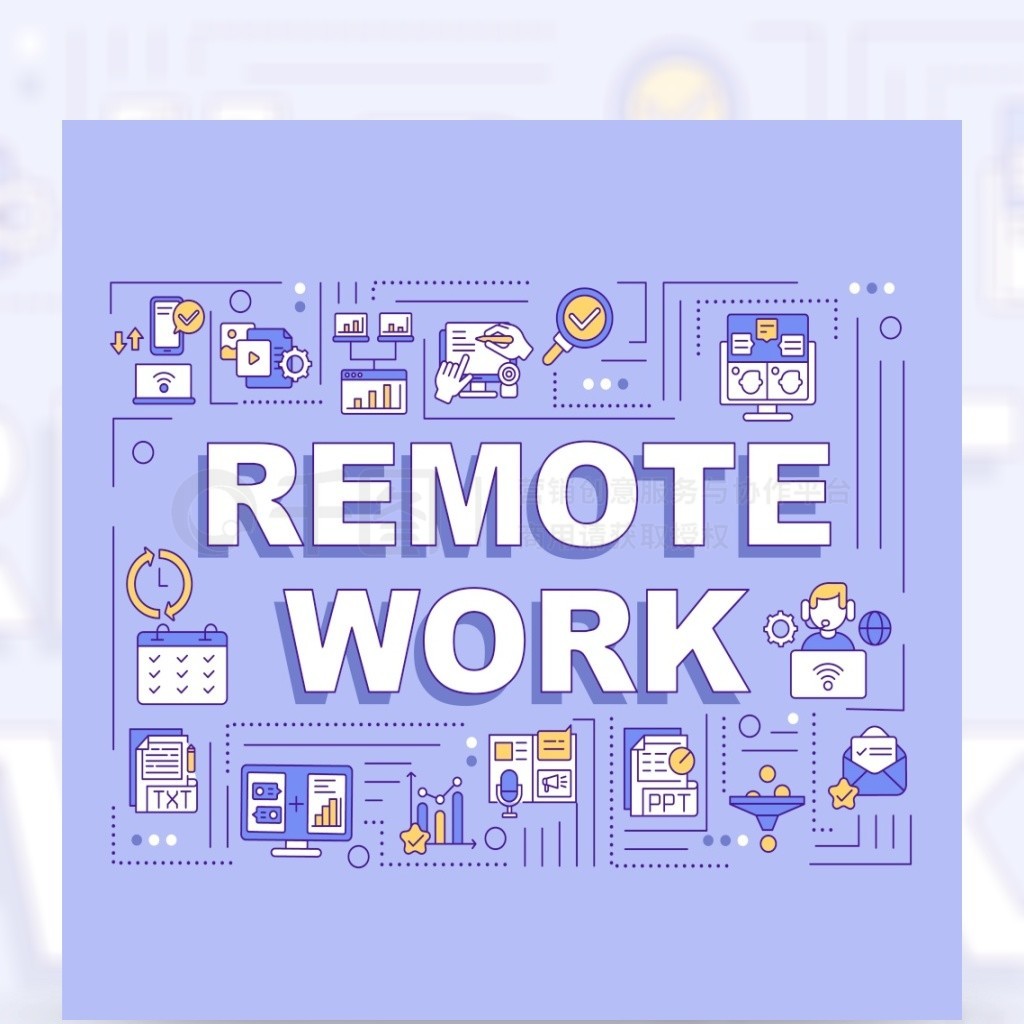 һĺдRemote Work豸豸ͼ